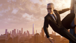استنلی (Stan Lee) به جای مرد عنکبوتی در بازی Marvels Spider Man  (ماد جدید)