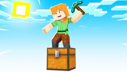 بازی ماینکرافت |  گیم پلی ماینکرافت  Minecraft One Block