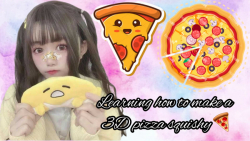 اموزش ساخت اسکویشی سه بعدی پیتزا | Learning how to make a 3D pizza squishy اموزش ساخت اسکویشی سه بعدی پیتزا | Learning how to make a 3D pizza squishy