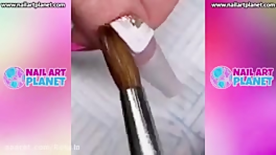 آموزش حرفه ای اکرولیک ناخن جدید :: دیزاین ناخن