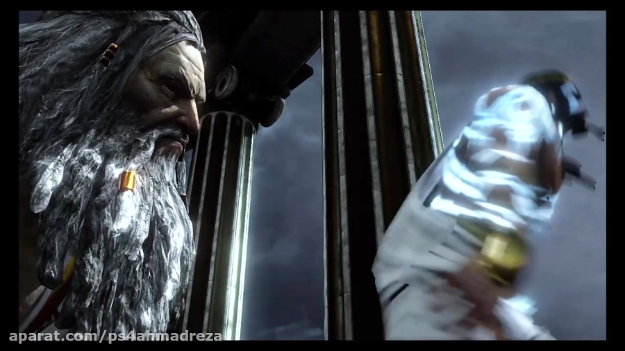 گیم پلی بازی god of war 3 remastered