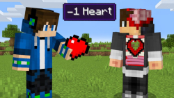 بازی ماینکرافت - من دوستم را با دزدیدن قلب ها در Minecraft فریب دادم