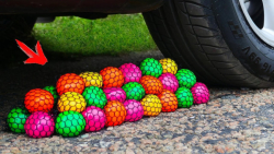 له کردن وسایل کیوت زیر چرخ ماش...