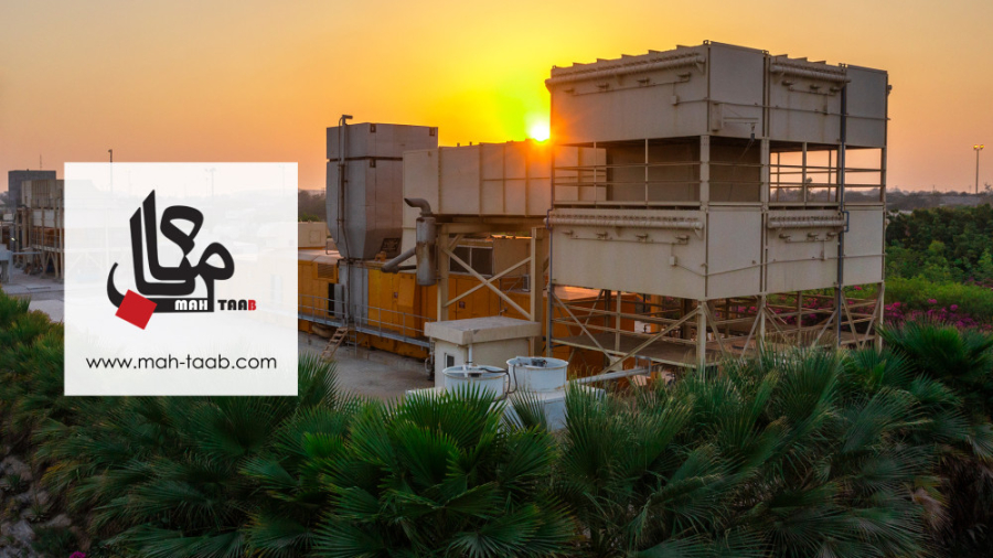نیروگاه گازی و آب شیرین کن کیش - Kish Gas Power Plant Desalination pO2