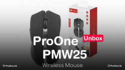 آنباکس موس بیسیم PMW25 پرووان