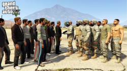 نبرد اوباش کره ای در مقابل ارتش!!! (GTA 5 REAL LIFE PC MOD)
