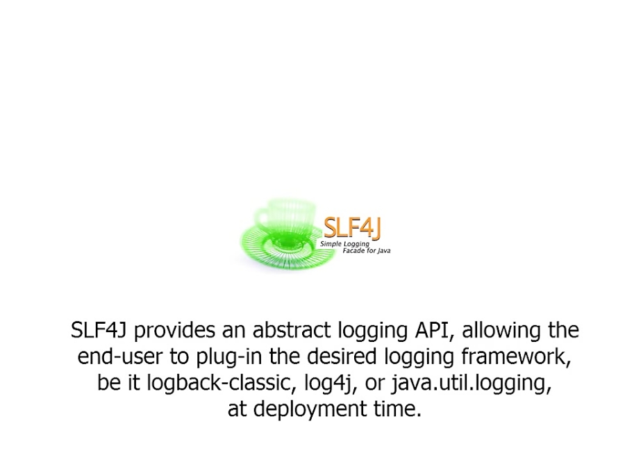 slf4j simple implementation for logging