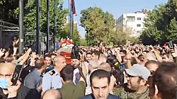 تشییع پیکر هوشنگ ابتهاج