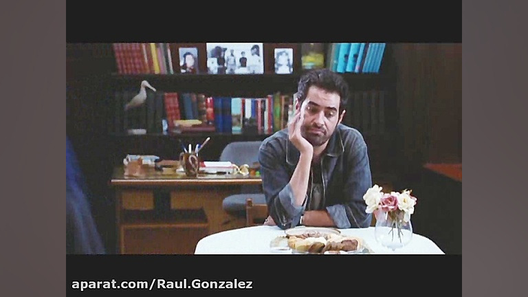 شهاب حسینی و هنگامه قاضیانی در فیلم ساکن طبقه وسط زمان223ثانیه