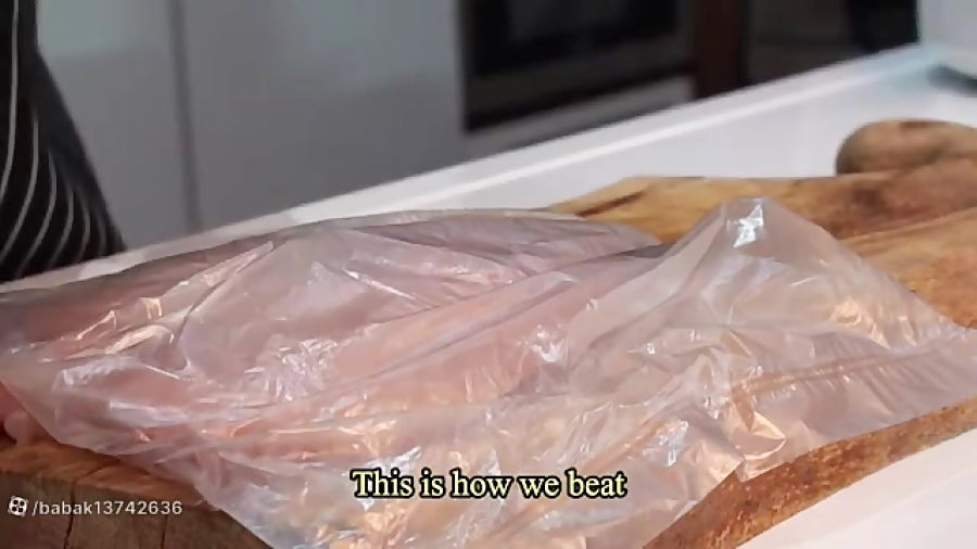 آشپزی ایرانی- آموزش دست پیچ مرغ با سس پرتغال