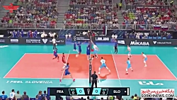 خلاصه والیبال فرانسه 3 - اسلوونی 2 - والیبال قهرمانی جهان 2022