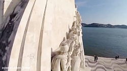 Aerial view of Lisbon with DJI...
