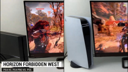 مقایسه گرافیکی بازی horizon forbidden west  در ps4،ps4 pro، ps5