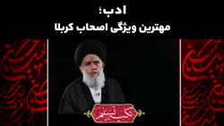 تکیه تسنیم | ادب؛ مهترین ویژگی اصحاب کربلا