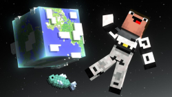ماینکرفت اما رفتم فضا!! | ماینکرفت ماین کرافت ماینکرافت Minecraft