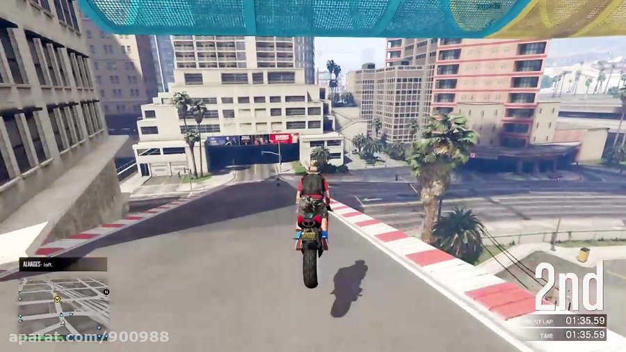 سعی برای اولی در STUNT RACE