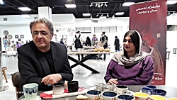 کافه خبر وگزارش از نمایشگاه تخصصی سفال وسرامیک درکرج (۹)