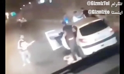 دستگیری سریع و ضرب و شتم جانانه متجاوزین به عنف در داخل پژو ۲۰۶ توسط پلیس