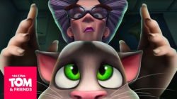 کارتون تام سخنگو  معلم از تام...