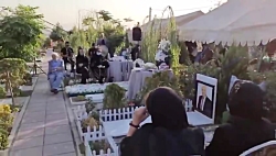 مداحی خاکسپاری با نینوازی سرمزار 09126173461 ترحیم عرفانی