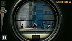 گیم پلی من از بازی sniper 3D