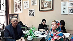 کافه خبر وگزارش از گالری الی درطالقانی کرج (۱)