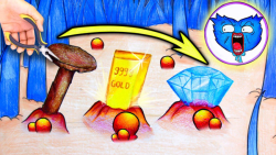 ایده کارتونی ، درمان آکنه کمر...