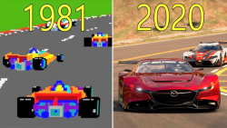 تکامل بازی های ویدیویی مسابقه ای 1981-2020