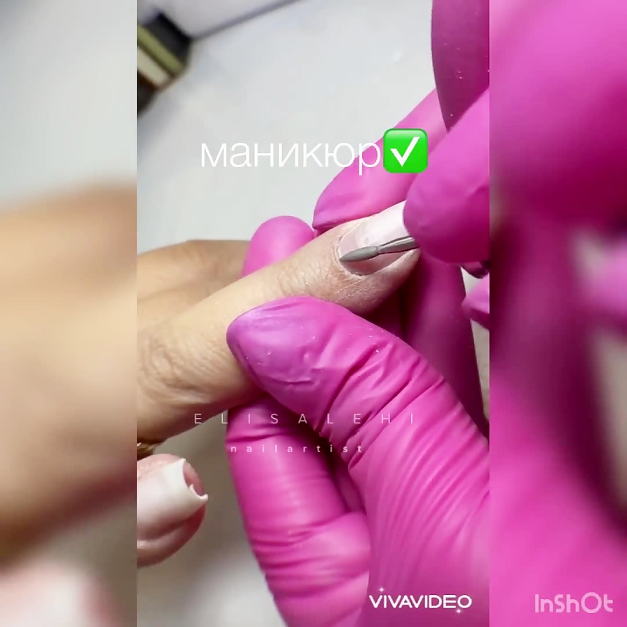 آموزش مانیکور کمبی