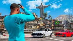 فرانکلین در بازی GTA 5 به برزیل نقل مکان کرد!