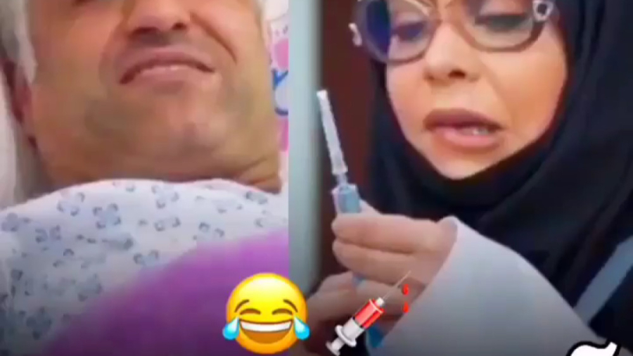 کلیپ خنده دار آمپول زدن _ آمپول بده بخورم (ترس از آمپول) آهنگ بترکون