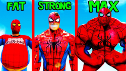 قوی ترین مرد عنکبوتی در GTA 5