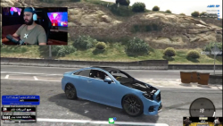 بنز اخرین مدل شوتی ببین تصادف...