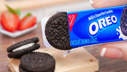 طرز تهیه بیسکوییت oreo مینیاتوری :: وسایل مینیاتوری