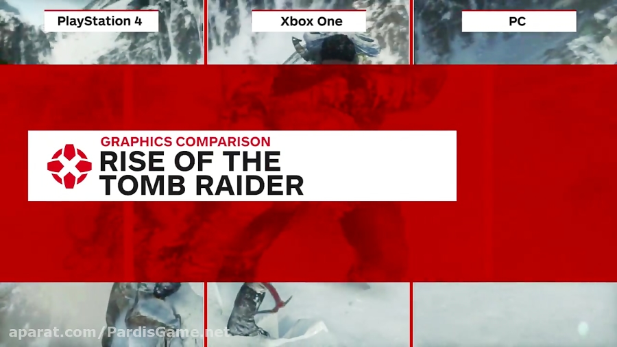 Rise of the Tomb Raider - PS4 vs PC vs Xbox One
