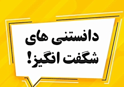 دانستنی های شگفت انگیز!