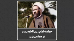 حماسه زین العابدین در مجلس یزید