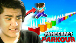 سخت ترین پارکور ماین کرافت !! | Minecraft Parkour