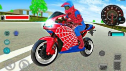 بازی موتور سیکلت مرد عنکبوتی - گیم پلی اندروید FHD
