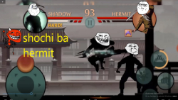 تونز با جناب هرمیت _شادوفایتshadow fight2_2