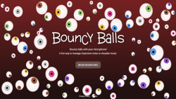 بازی آنلاین توپ (bouncyballs)