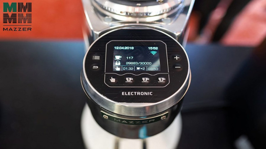 فیلم معرفی آسیاب قهوه مازر مدل روبر Mazzer Robur S زمان76ثانیه