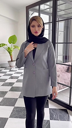 مانتو کتی زنانه جنس کرپ مازرات...