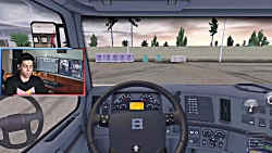 Truck simulator ultimate (۱) | رفتم رستوران و گازوئیل زدم | کمی هم آواز