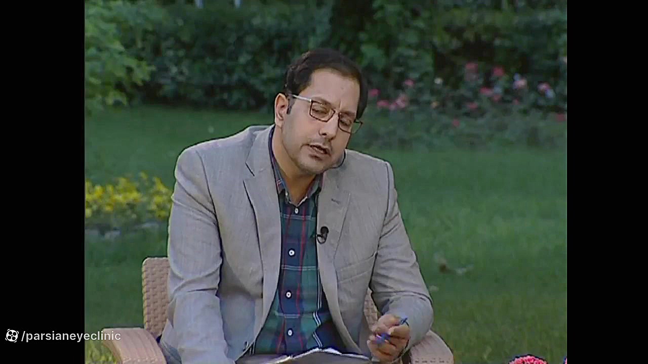 حضور دکتر حمید آرایی تبار فوق تخصص چشم پزشکی در شبکه استانی زاگرس کرمانشاه تزریق ژل