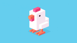 گیم پلی بازی Crossy road