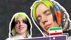 فارسی خوندن بیلی ایلیش::موزیک...