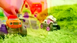 قسمت 2 مسابقه کامیون های حمل و نقل hotwheels! - فیلم ماشین های اسباب بازی برای ک
