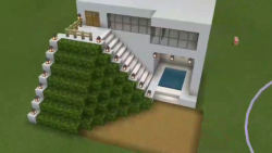 ساخت خانه ویلایی در ماینکرافت