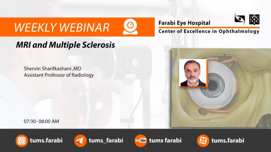 MRI and Multiple Sclerosis - Sh.Sharifkashani MD - 1401.07.11 آریانا گرانده